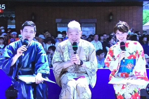 TV撮影の様子