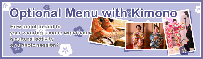 Optional Menu with Kimono